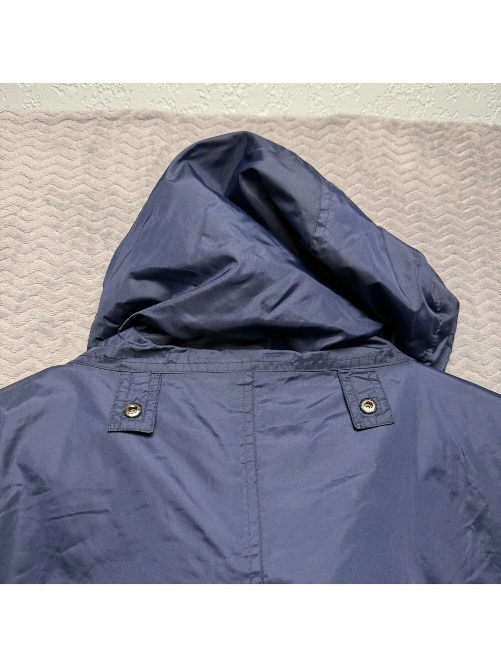 Helly Hansen Jacket Mens XL Green Blue Helly Tech HH Packable Hooded Rain Coat